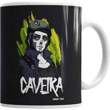 Humuts Camiseta Rainbow Six Caveita Beyaz Kupa