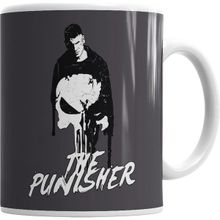 Humuts Camiseta The Punisher O Justiceiro Beyaz Kupa
