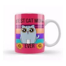 Humuts Cat Mom Mothers Day Gifts Best Cat Mom Ever Funny Gifts Kupa Bardak