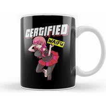 Humuts Certified Waifu Anime Girl Japanese Manga Senpai Kupa Bardak
