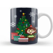 Humuts Chara Around The Christmas Tree Undertale Kupa Bardak
