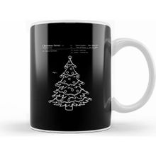 Humuts Christmas Tree Blueprint Kupa Bardak