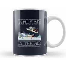 Humuts Christopher Walken In The Air Snow Man Christmas Knit Kupa Bardak
