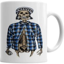 Humuts Coyotes Caveira Bone Kupa Bardak
