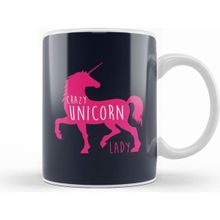 Humuts Crazy Unicorn Lady Kupa Bardak