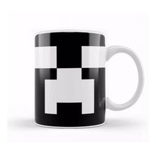 Humuts Creeper White Face Minecraft Kupa Bardak