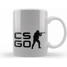 Humuts Csgo Counter Strike Logo Beyaz Kupa