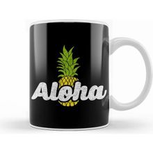 Humuts Cute Aloha Pineapple Hawaiian Fruit Theme Kupa Bardak