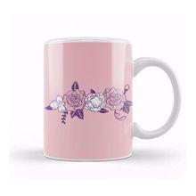 Humuts Cute Flowers Illustration Kupa Bardak
