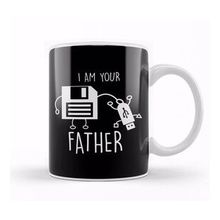 Humuts Cute Funny USB Floppy Disk I Am Your Father Pun Kupa Bardak