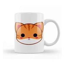 Humuts Cute Ginger Cat Kupa Bardak