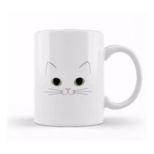 Humuts Cute Ginger Cat White Cat Kedi Kupa Bardak