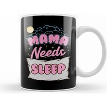 Humuts Cute Mama Needs Sleep New Mom Sleepy Mother Beyaz Kupa