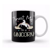Humuts Cute Trust Me Im A Unicorn Pun Obsessed Kid Kupa Bardak