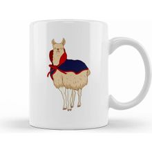 Humuts Cute Vampire Llama Halloween Funny Vampire Llama Kupa Bardak