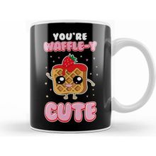 Humuts Cute You are Waffle Y Awfully Punny Breakfast Pun Kupa Bardak
