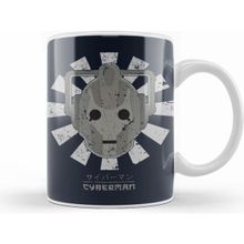 Humuts Cyberman Retro Japanese Dr Who Kupa Bardak