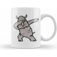 Humuts Dabbing Rhino Rhinoceros Dab Animal Kupa Bardak