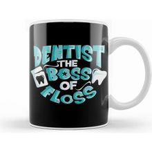 Humuts Dentist The Boss Of Floss Cute Dentistry Kupa