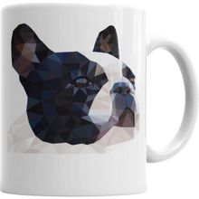 Humuts Dıamond Bulldog Köpek Pug Beyaz Kupa