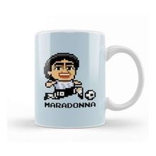 Humuts Diego Maradonna Pixel Character Kupa Bardak