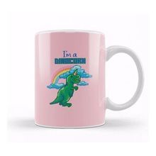 Humuts Dinosaur Retro Pixel I'm A Dinocorn Kupa Bardak