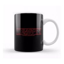 Humuts Dragon Ball Z Stranger Things Text Beyaz Kupa