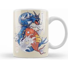 Humuts Dragon Koi Fish Evolution Beyaz Kupa