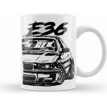 Humuts E36 Dirty Style Beyaz Kupa