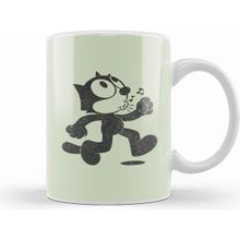 Humuts Felix The Cat Retro Faded Design Kupa Bardak