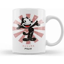 Humuts Felix The Cat Retro Japanese Kupa Bardak
