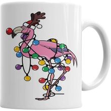 Humuts Festive Flamingo Kupa Bardak