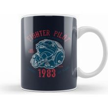 Humuts Fighter Pilot Beyaz Kupa