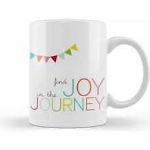 Humuts Find Joy In The Journey Beyaz Kupa