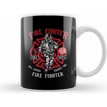 Humuts Fire Fighter Department Beyaz Kupa