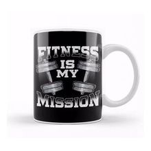 Humuts Fitness Is My Mission Motivated Weightlifting Gym Beyaz Kupa