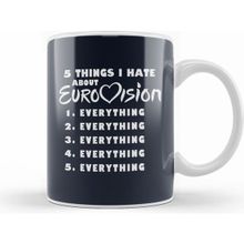 Humuts Five Things I Hate About Eurovision Beyaz Kupa