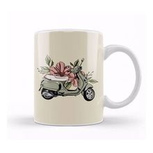 Humuts Flower Vespa Kupa Bardak