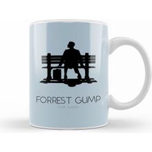 Humuts Forrest Gump Bench Movie Silhouette Kupa