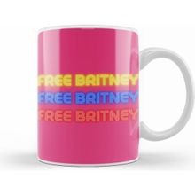 Humuts Free Britney Free Britney Spears Beyaz Kupa