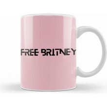 Humuts Free Britney Spears Beyaz Kupa