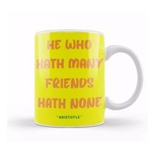 Humuts Friendship Quotes Day Ideas Love Gift Aristotle Kupa Bardak