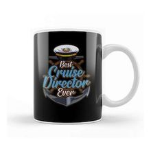 Humuts Funny Best Cruise Director Ever Boating Captain Beyaz Kupa