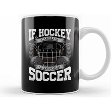 Humuts Funny Ice Hockey Because Murder is Wrong Hockey Beyaz Kupa