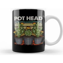 Humuts Funny Pot Head Gardening Plant Pun Kupa Bardak