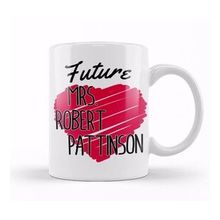 Humuts Future Mrs Robert Pattinson Love Heart Kupa Bardak