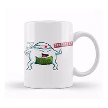 Humuts Ganbatte Do Your Best Japanese Cartoon Character Pixel Art Kupa Bardak
