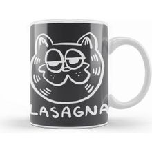 Humuts Garfield Garf Says Lasagna Kupa Bardak