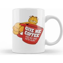 Humuts Garfield Give Me Coffe Garfield Bana Kahve Ver Kupa Bardak