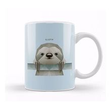 Humuts Geometric Animal Sloth Kupa Bardak